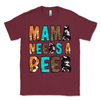 Burgundy Mama Needs a Beer Classic Tee - CowCowDesign