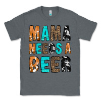 Charcoal Heather Mama Needs a Beer Classic Tee - CowCowDesign