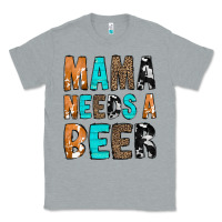 Heather Grey Mama Needs a Beer Classic Tee - CowCowDesign