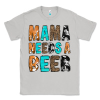 Moon Dust Mama Needs a Beer Classic Tee - CowCowDesign