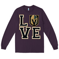 Plum the love golden knight Long Sleeve Tee - linhVisuals