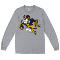 Heather Grey the missouri tigers Long Sleeve Tee - linhVisuals