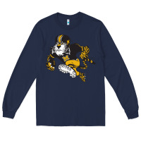 Navy the missouri tigers Long Sleeve Tee - linhVisuals