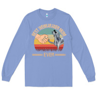 Colony Blue best weimaraner mom ever mom gift mother's day Long Sleeve Tee - linhVisuals