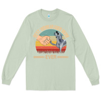 Matcha best weimaraner mom ever mom gift mother's day Long Sleeve Tee - linhVisuals