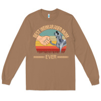 Toasted Coconut best weimaraner mom ever mom gift mother's day Long Sleeve Tee - linhVisuals