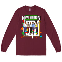 Burgundy new edition Long Sleeve Tee - linhVisuals