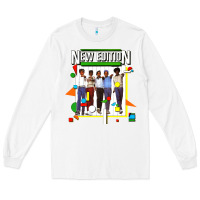 White new edition Long Sleeve Tee - linhVisuals