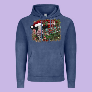 Merry Christmas Vintage Hoodie Designed By Sublimationcraftshop