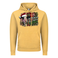 Vintage Mustard merry christmas Vintage Hoodie - SublimationCraftShop
