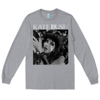 Heather Grey kate bush vintage Long Sleeve Tee - linhVisuals