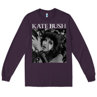 Plum kate bush vintage Long Sleeve Tee - linhVisuals