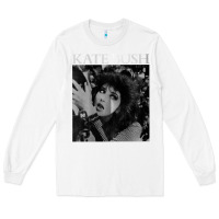 White kate bush vintage Long Sleeve Tee - linhVisuals