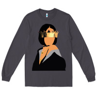 Smoke rihanna artwork Long Sleeve Tee - linhVisuals