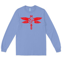 Colony Blue coheed and cambria dragonfly Long Sleeve Tee - linhVisuals