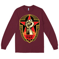 Burgundy prophets of rage poster Long Sleeve Tee - linhVisuals