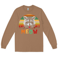 Toasted Coconut funny vintage raccoon meow raccoon lovers Long Sleeve Tee - linhVisuals