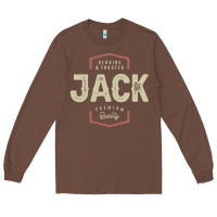 Chestnut Genuine Jack Funny Personalized Name Long Sleeve Tee - linhVisuals