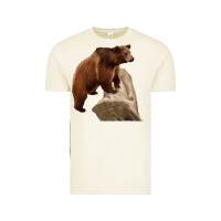 Vintage Arctic California Grizzly Bear Vintage Tee - RanaPortraitStore