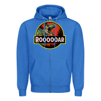 True Royal t rex roaring Zipper Hoodie - RanaPortraitStore