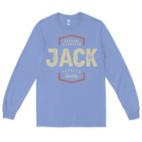 Colony Blue Genuine Jack Funny Personalized Name Long Sleeve Tee - linhVisuals