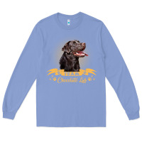 Colony Blue labrador retriever team chocolate lab funny Long Sleeve Tee - linhVisuals