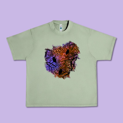 Halloween Patch  4 Urban Heavy Tee Designed By Bundleandbundleshop