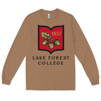 Toasted Coconut Lake Forest College Long Sleeve Tee - linhVisuals