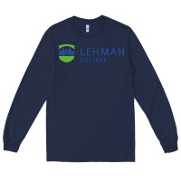 Navy Lehman College CUNY Long Sleeve Tee - linhVisuals