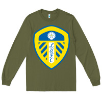 Army Green the-leeds-united-pen Long Sleeve Tee - linhVisuals