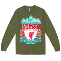 Army Green the-liverpool-pen Long Sleeve Tee - linhVisuals