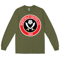 Army Green the-sheffield-united-pen Long Sleeve Tee - linhVisuals