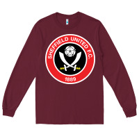 Burgundy the-sheffield-united-pen Long Sleeve Tee - linhVisuals
