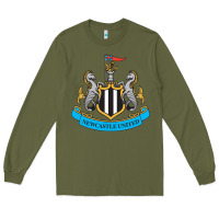 Army Green the-newcastle-united-pen Long Sleeve Tee - linhVisuals