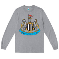 Heather Grey the-newcastle-united-pen Long Sleeve Tee - linhVisuals