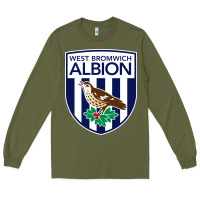 Army Green the-west-bromwich-albion-pen Long Sleeve Tee - linhVisuals