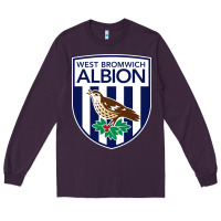Plum the-west-bromwich-albion-pen Long Sleeve Tee - linhVisuals