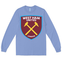 Colony Blue the-west-ham-united-f.c.-pen Long Sleeve Tee - linhVisuals