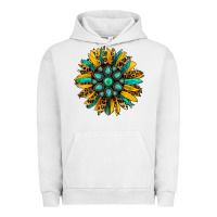 Pigment Lunar Rock turquoise leopard sunflower Urban Hoodie - Jasminsmagicworld
