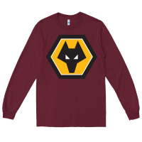 Burgundy the-wolverhampton-wanderers-pen Long Sleeve Tee - linhVisuals