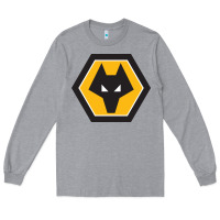 Heather Grey the-wolverhampton-wanderers-pen Long Sleeve Tee - linhVisuals