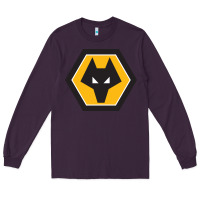 Plum the-wolverhampton-wanderers-pen Long Sleeve Tee - linhVisuals