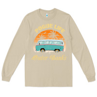 Mushroom pogue life outer banks retro vintage sunny Long Sleeve Tee - linhVisuals
