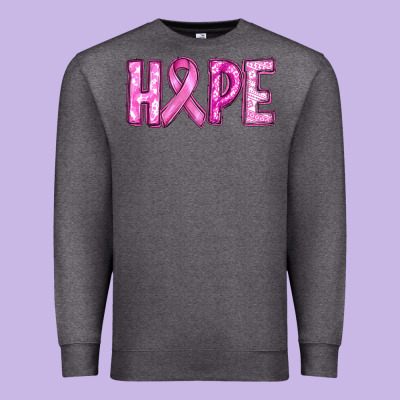 Western Hope Breast Cancer Premium Sweatshirt Designed By Ranaportraitstore