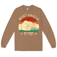 Toasted Coconut vintage best uncle ever fist bump funny uncle fathers day Long Sleeve Tee - linhVisuals
