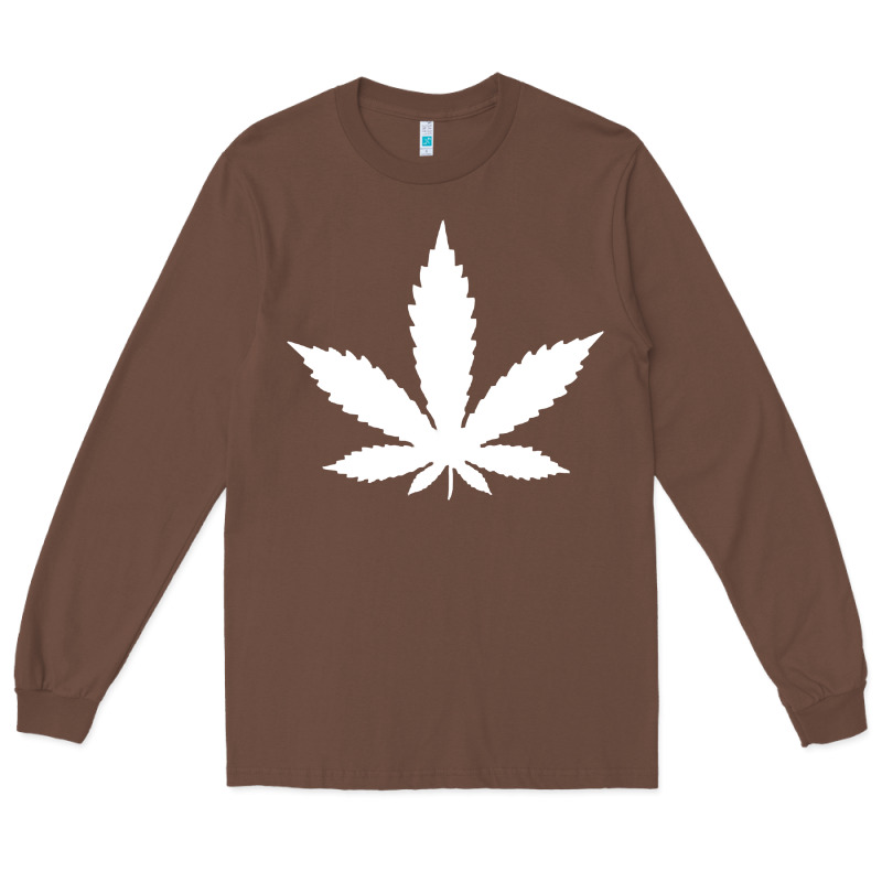Weed Leaf In A Pocket Marijuana Cannabis Long Sleeve Tee by linhVisuals | Teevron
