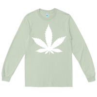 Matcha weed leaf in a pocket marijuana cannabis Long Sleeve Tee - linhVisuals