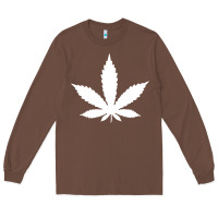 Weed Leaf In A Pocket Marijuana Cannabis Long Sleeve Tee | Teevron