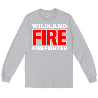 Moon Dust wildland fire rescue department firefighters firemen uniform Long Sleeve Tee - linhVisuals