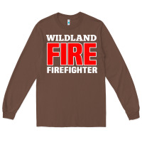 Chestnut wildland fire rescue department firefighters firemen uniform Long Sleeve Tee - linhVisuals